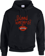 Load image into Gallery viewer, Blood Donor Rhinestone Hoodie