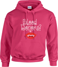 Load image into Gallery viewer, Blood Donor Rhinestone Hoodie