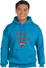 Load image into Gallery viewer, Blood Donor Rhinestone Hoodie