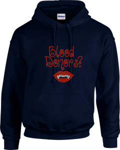 Blood Donor Rhinestone Hoodie