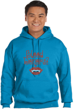 Load image into Gallery viewer, Blood Donor Rhinestone Hoodie
