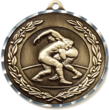 Load image into Gallery viewer, 2.75&quot; DIAMOND CUT MEDAL
